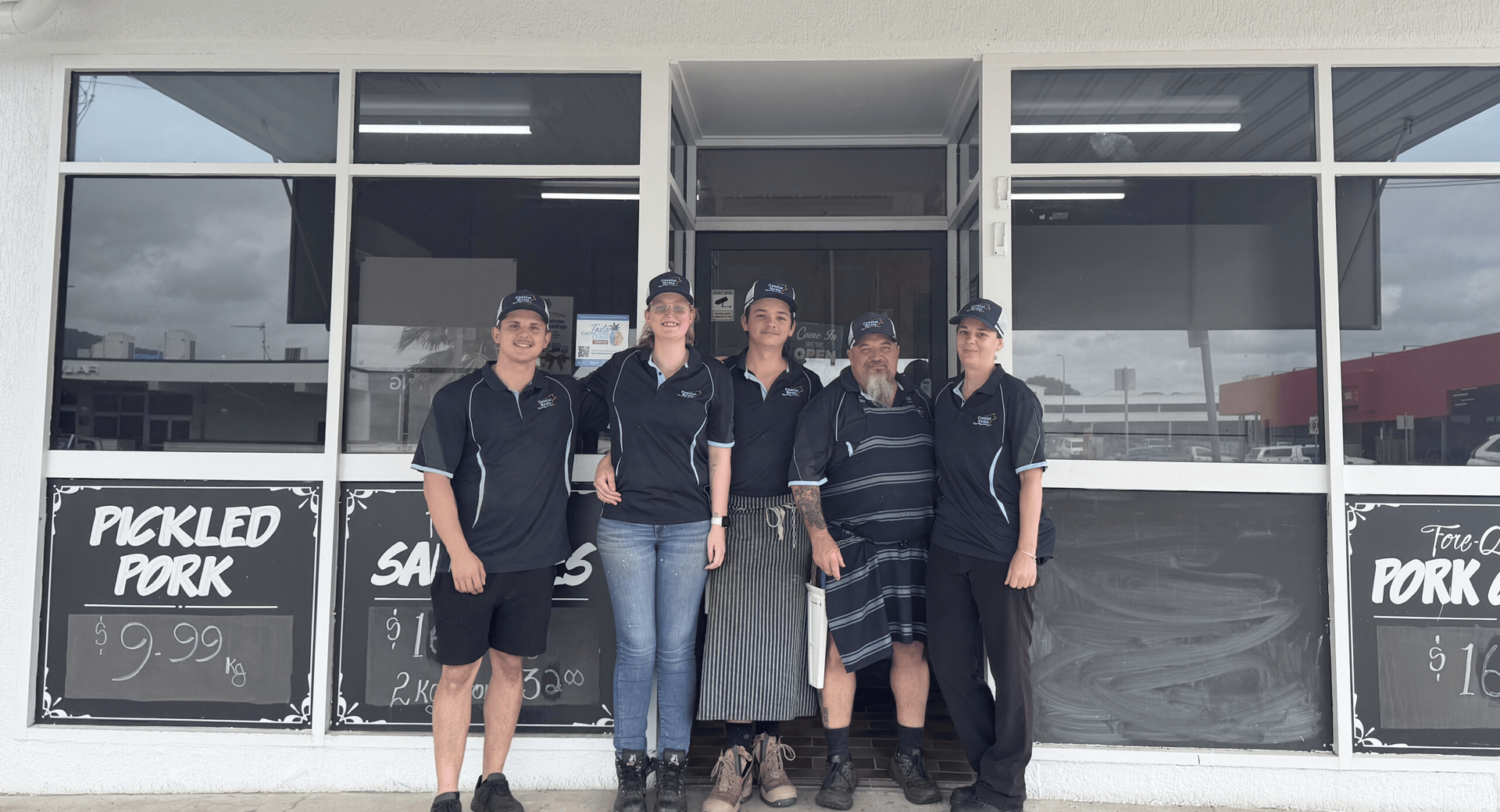 Exquisite Meats Within the Smoking Chamber — Coastal Meats in Yeppoon, QLD