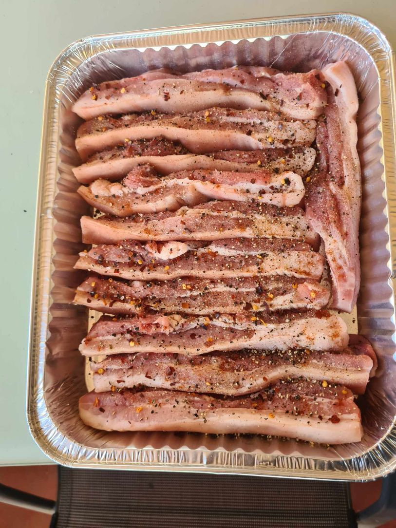 Freshly Caught Shrimp Delicately Arranged on a Bed of Ice— Coastal Meats in Yeppoon, QLD