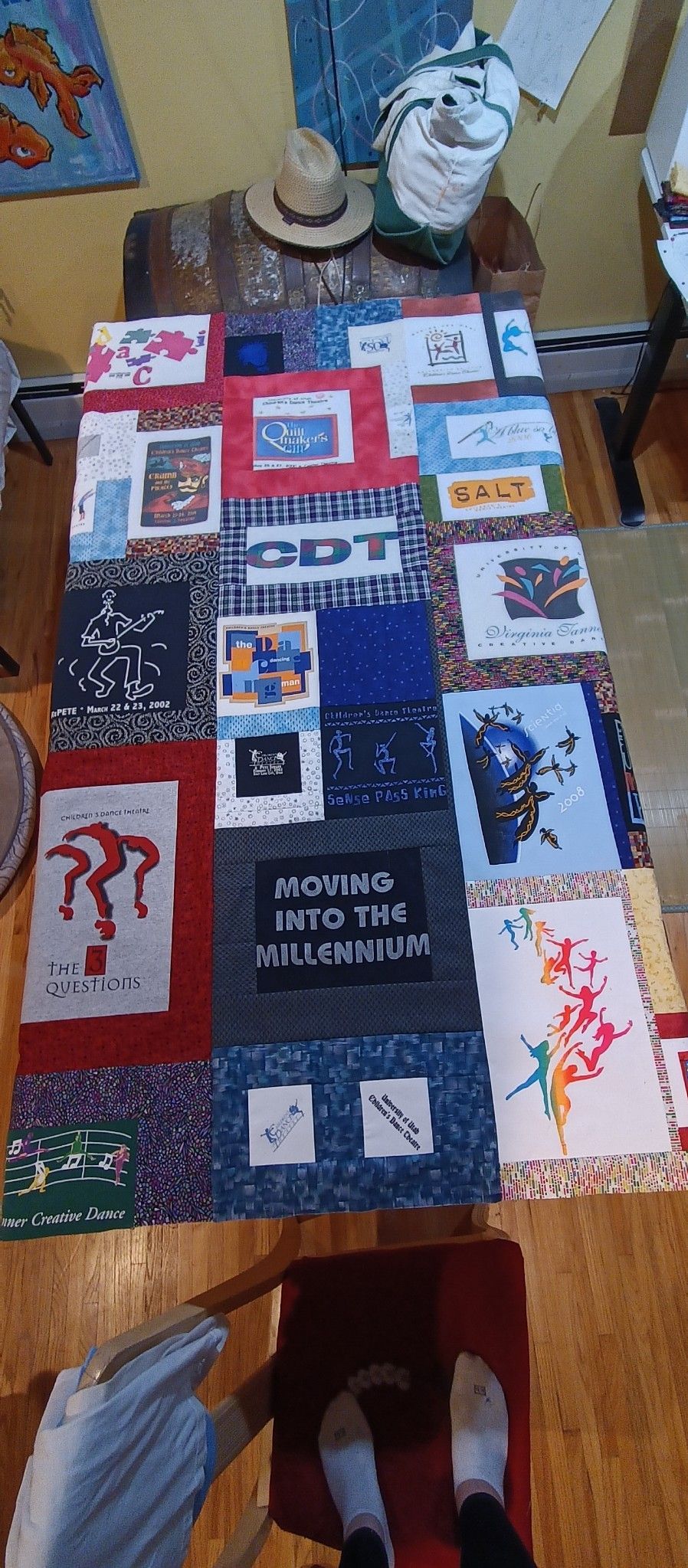 Tshirt quilt 1