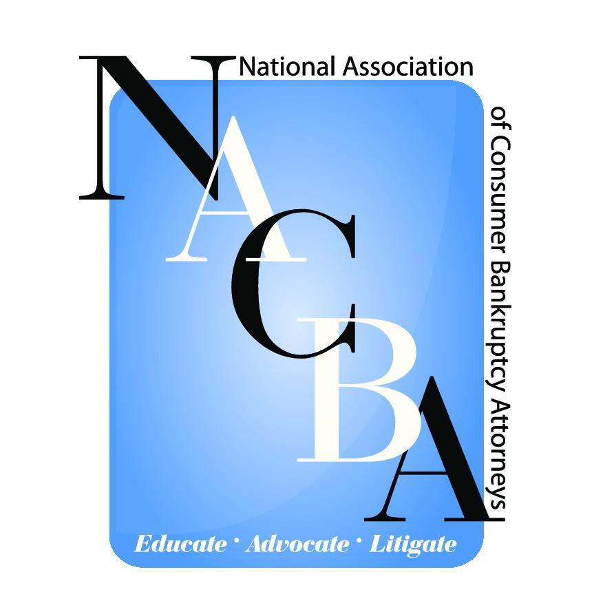 A logo for the national association of consumer bankruptcy attorneys