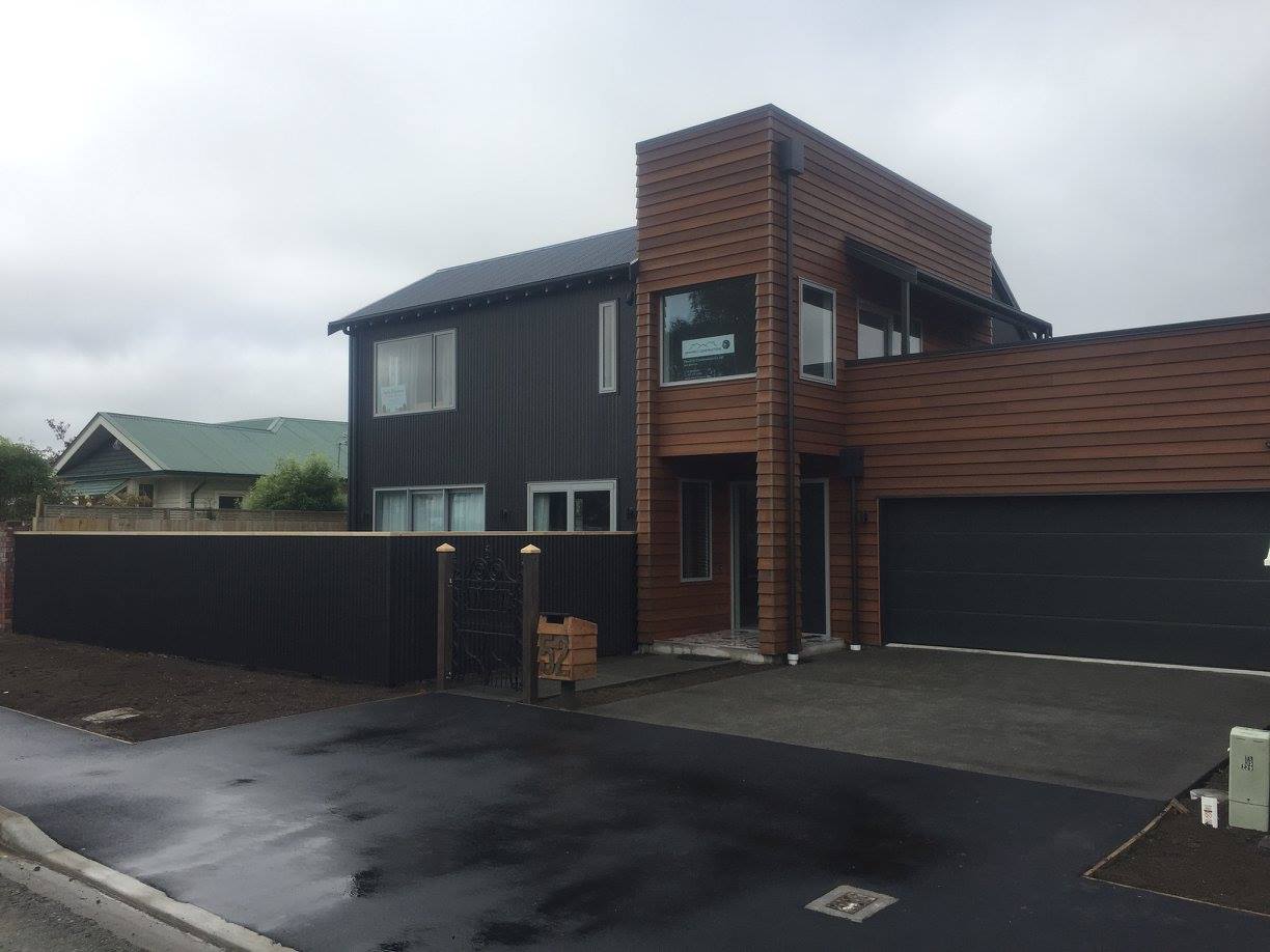 black-and-brown-house