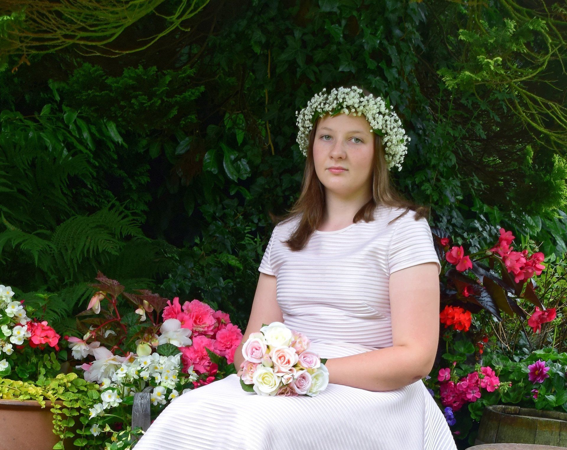 flower girl location photography stockport