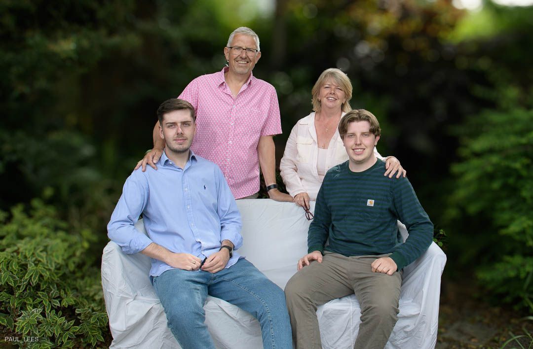 Bramhall outdoor family portrait photography