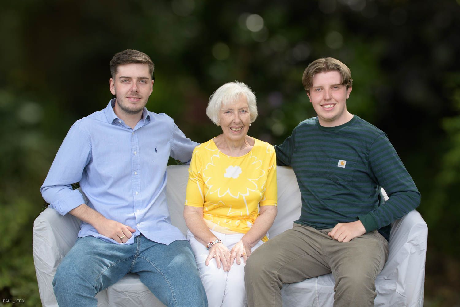 Summer outdoor family portrait photography Bramhall Stockport