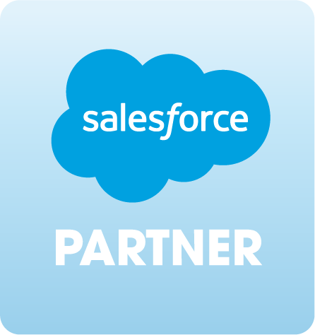 Salesforce partner logo: blue cloud with 