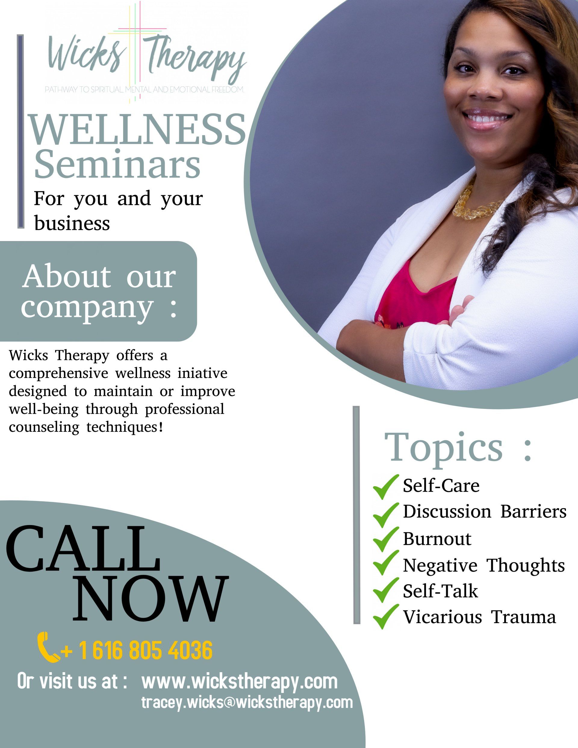 wellness seminar poster