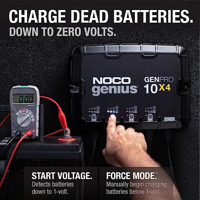 Multiple battery charger