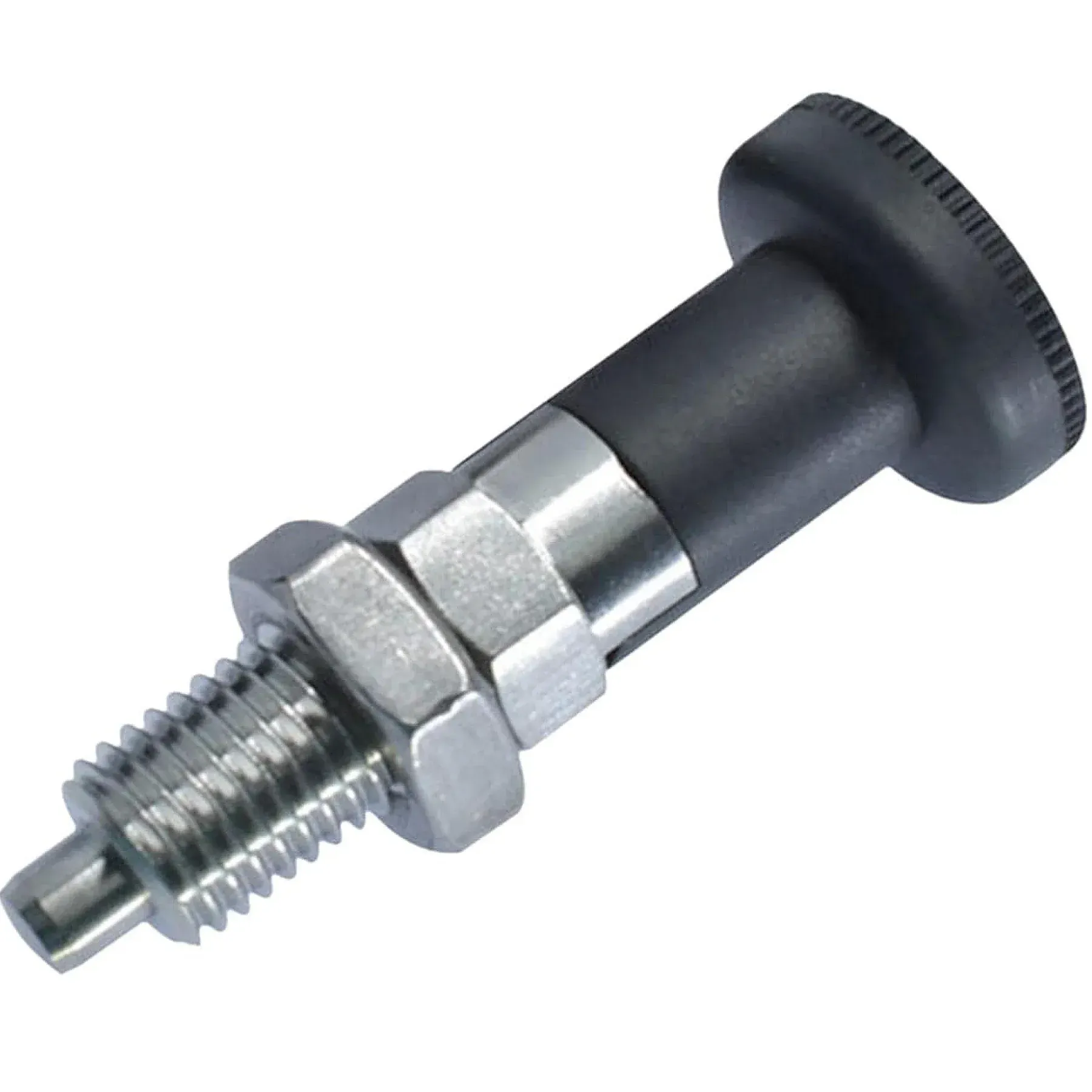 A white plastic container with holes in it on a white background