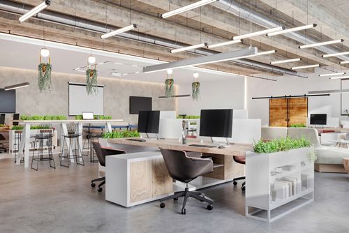 A Large Open Office With Lots Of Desks And Chairs - Fairbanks, AK - Xpert Cleaning, LLC A Large Open Office With Lots Of Desks And Chairs - Fairbanks, AK - Xpert Cleaning, LLC