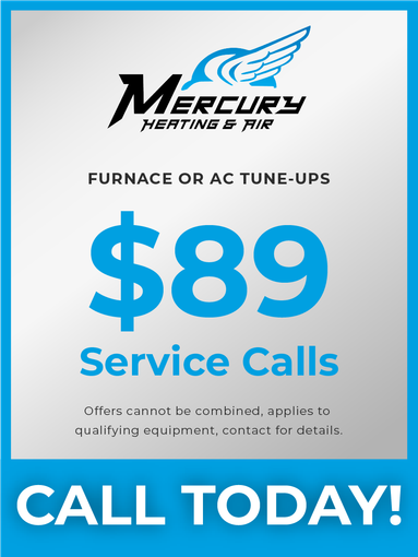 Mercury Heating & Air HVAC Appliance Promotion