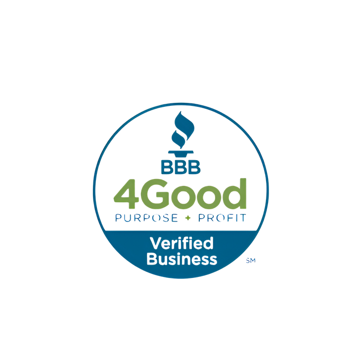 The logo for bbb 4good is a verified business.
