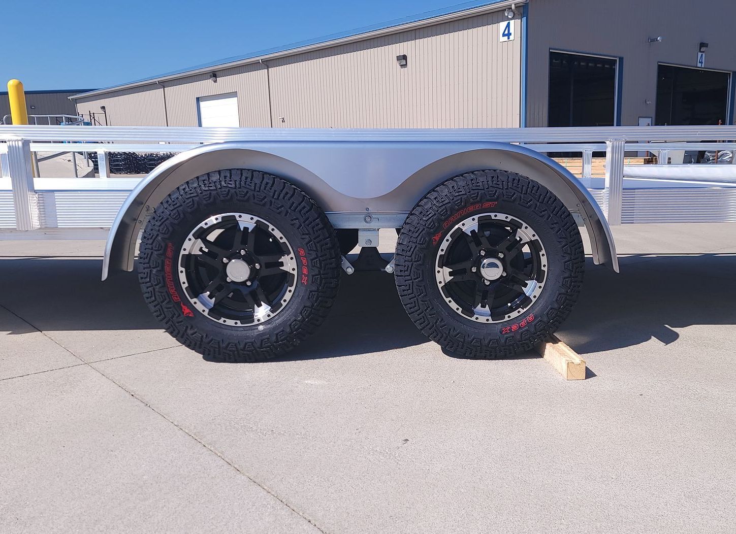 all terrain tires on sport haven autx series trailer