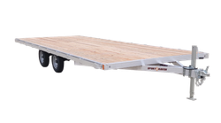 aluminum deck over series sport haven trailer