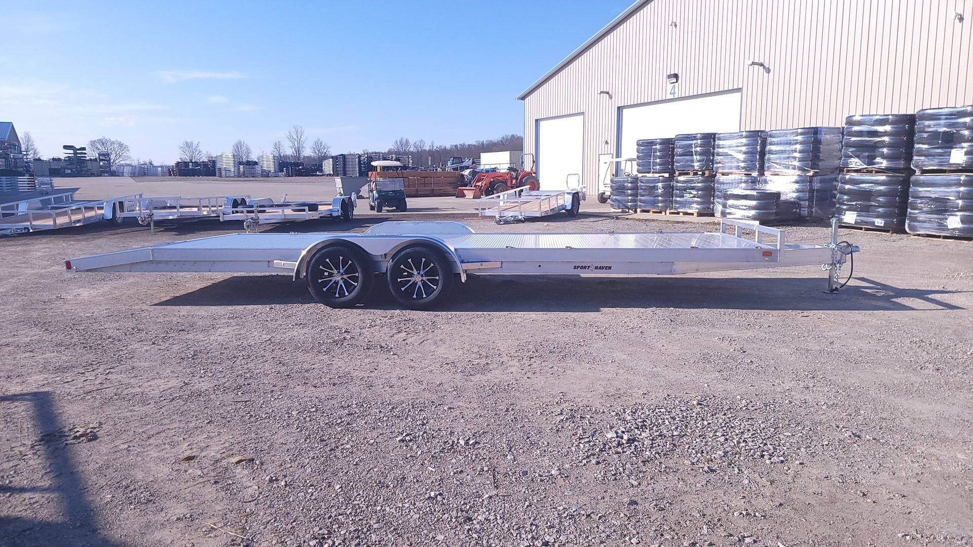 24' Aluminum Car Hauler