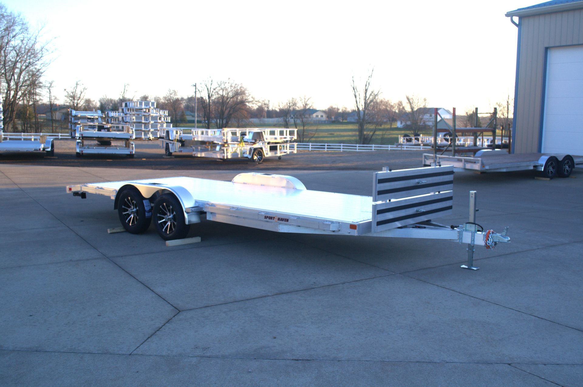AOC2070TD Car Hauler Sport Haven Trailer