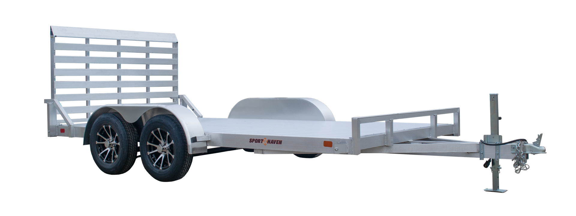 open aluminum trailer 7 x 14