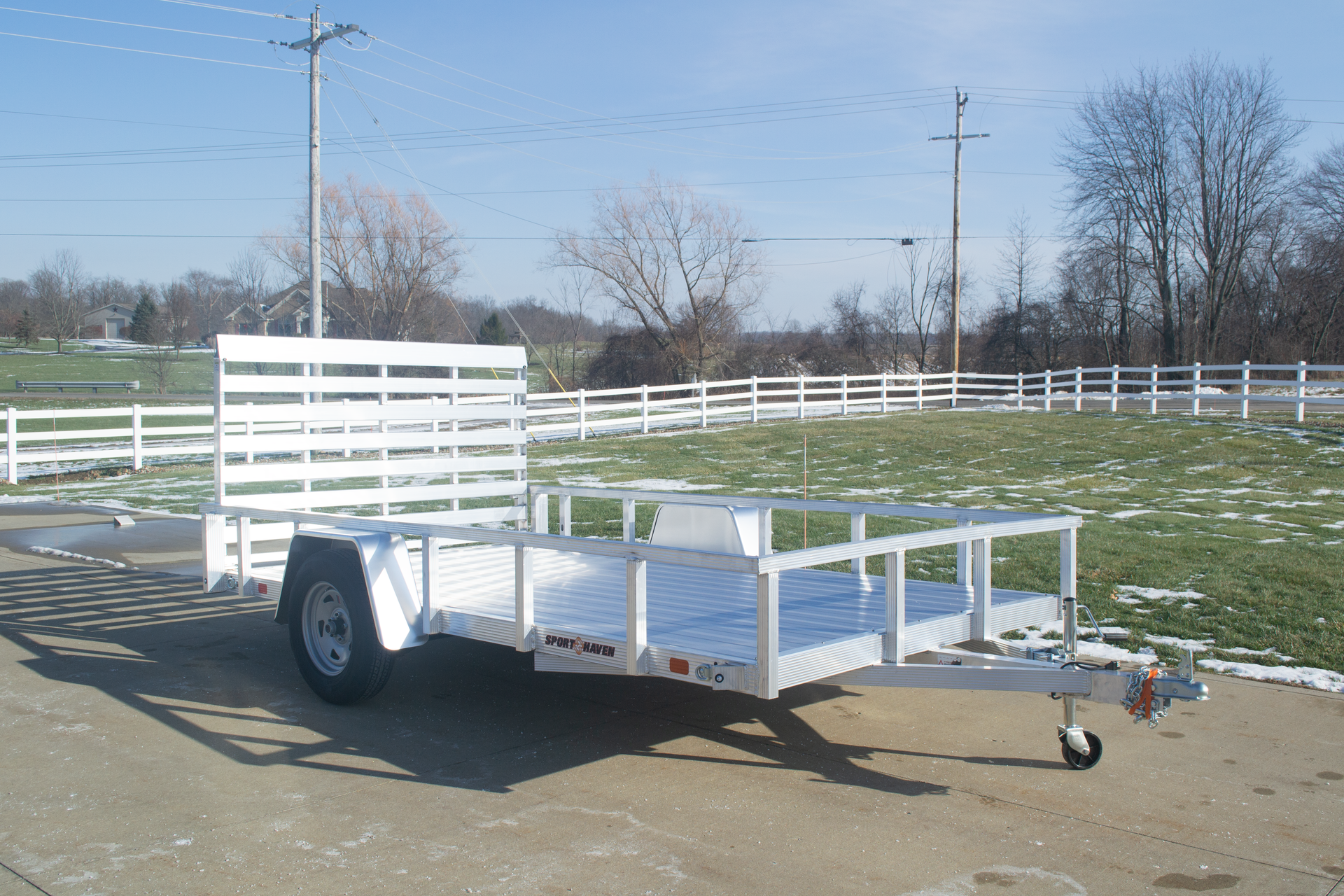 Aluminum Express utility trailer