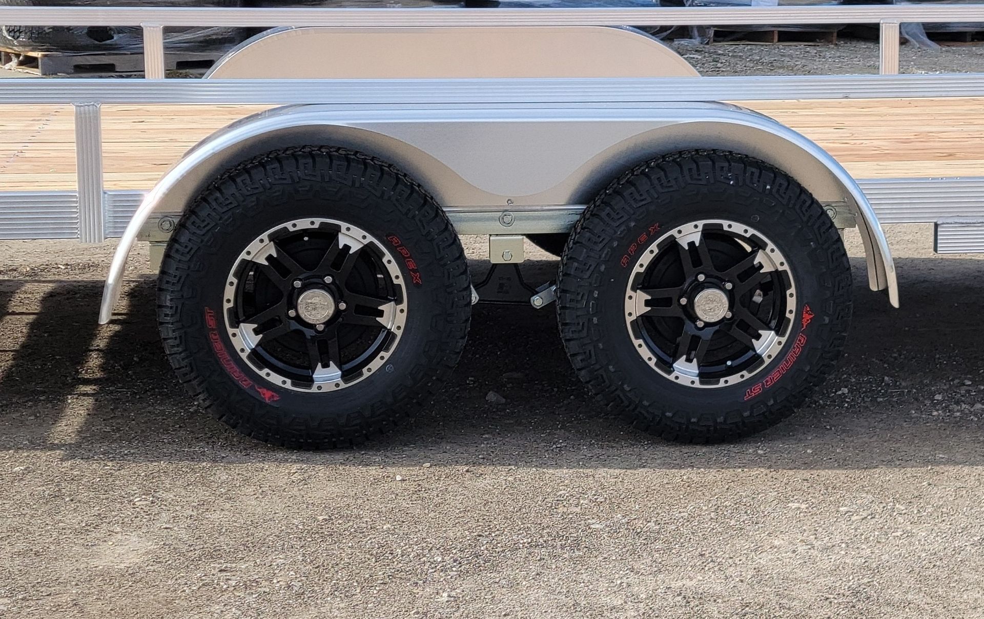 all terrain tires on sport haven autx series trailer