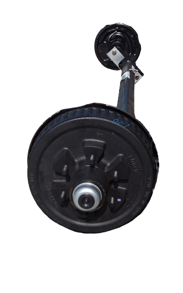 flat bed trailer with brakes