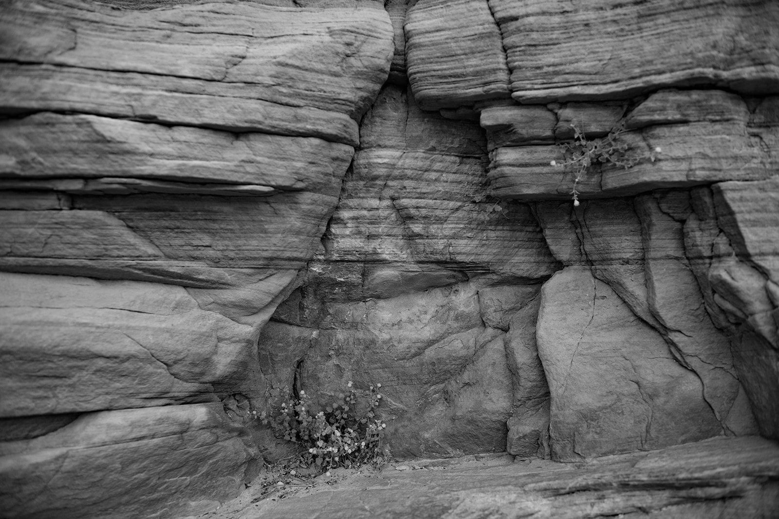 mountain surface rocky black and white