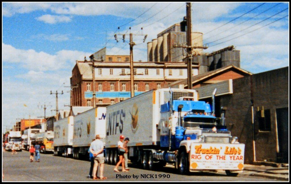 A truck with a sign that says ' rougha ' labor ' on it- Slingshot Haulage in Katherine, NT