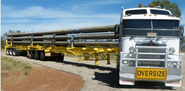 Oversize Truck - Front View — Slingshot Haulage in Katherine, NT