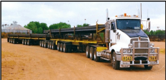 Trailer Truck — Slingshot Haulage in Katherine, NT