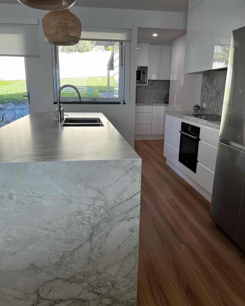 Granite Countertop At A Modern Kitchen — Lake Macquarie Designer Kitchens In Newcastle, NSW
