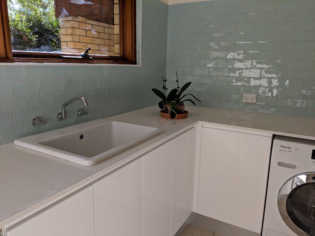 Stylish Laundry Room Interior — Lake Macquarie Designer Kitchens In Caves Beach, NSW