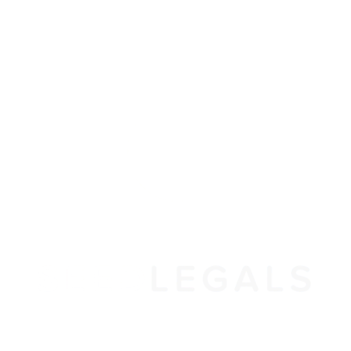 A white background with the word legals written on it.