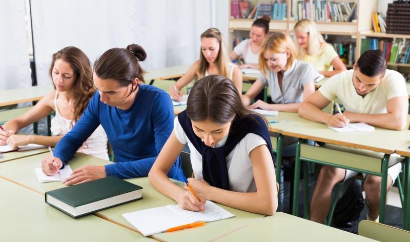 classe di scuola superiore