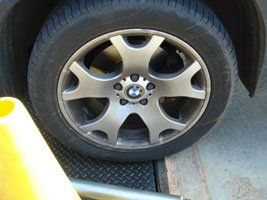 Car Detailing — Car Tire Before Car Wash in Lancaster, OH