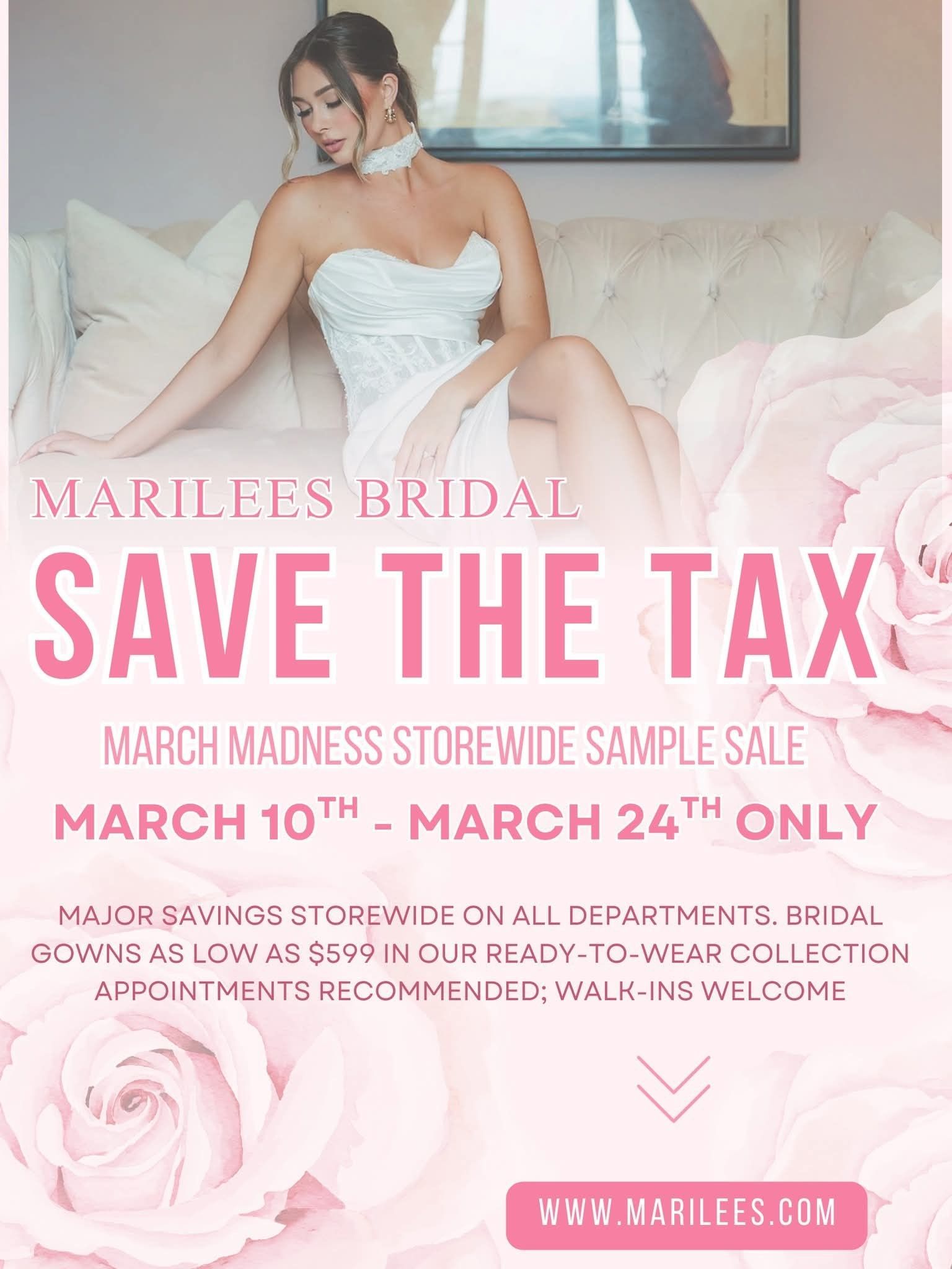 Woman in floral dress holding a 