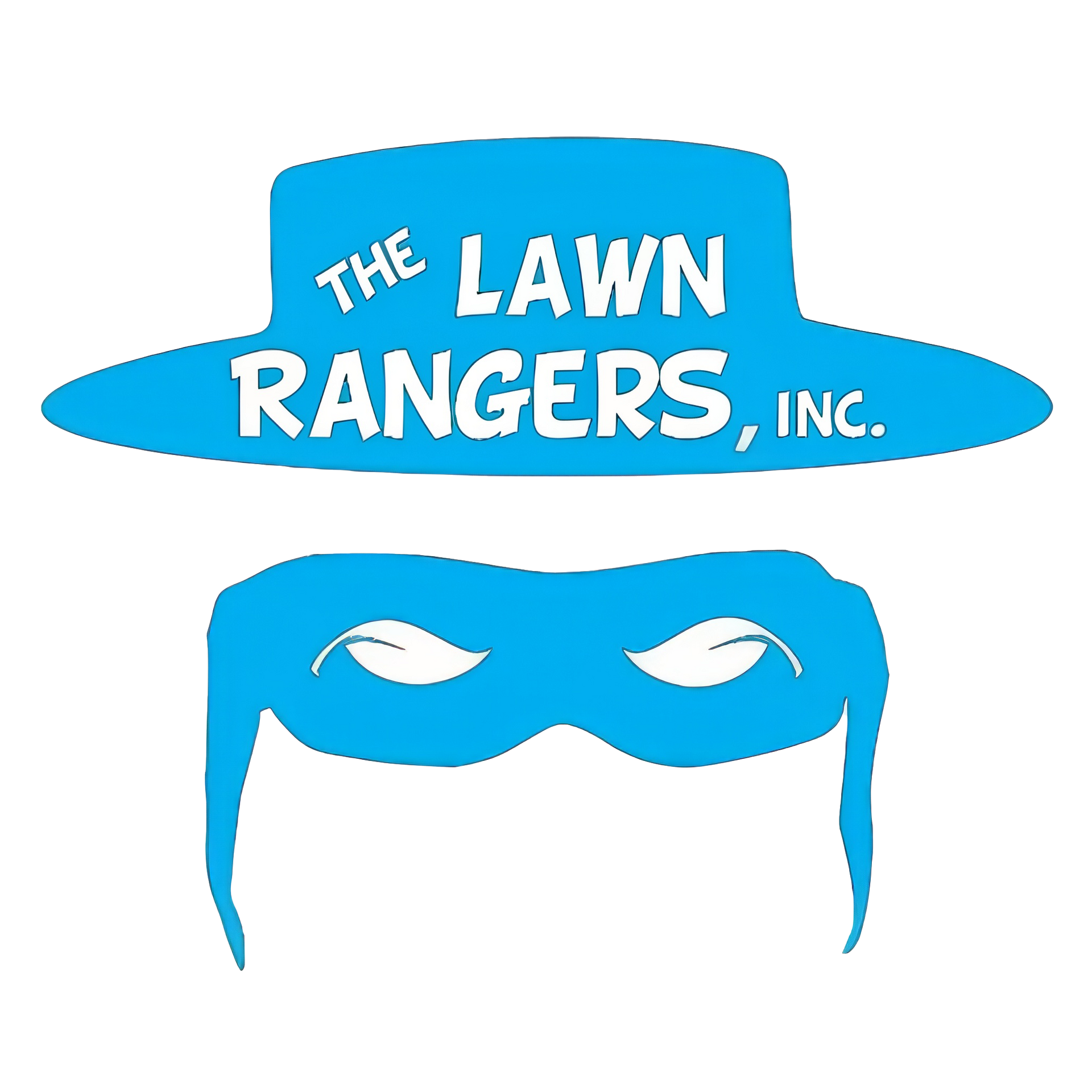 A logo for the lawn rangers inc.