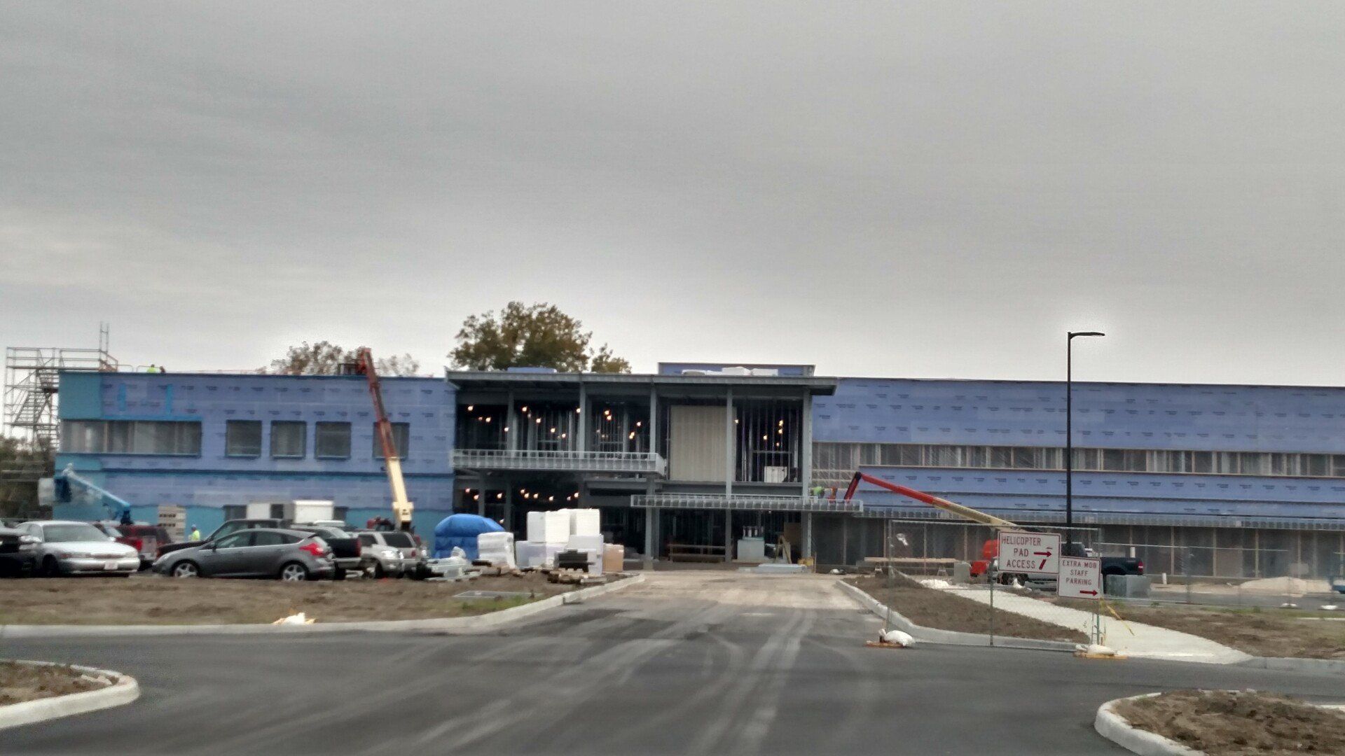 Building Under Construction With Crane - Perrysburg, OH - Tech Dynamics Inc