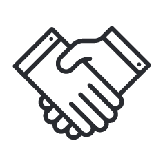 Debt Collector Service — Handshake of Two Man in Eugene, OR