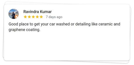 Customer reviews showcasing satisfaction with premium car paint protection and detailing services.