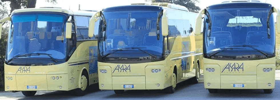 pullman della società di noleggio