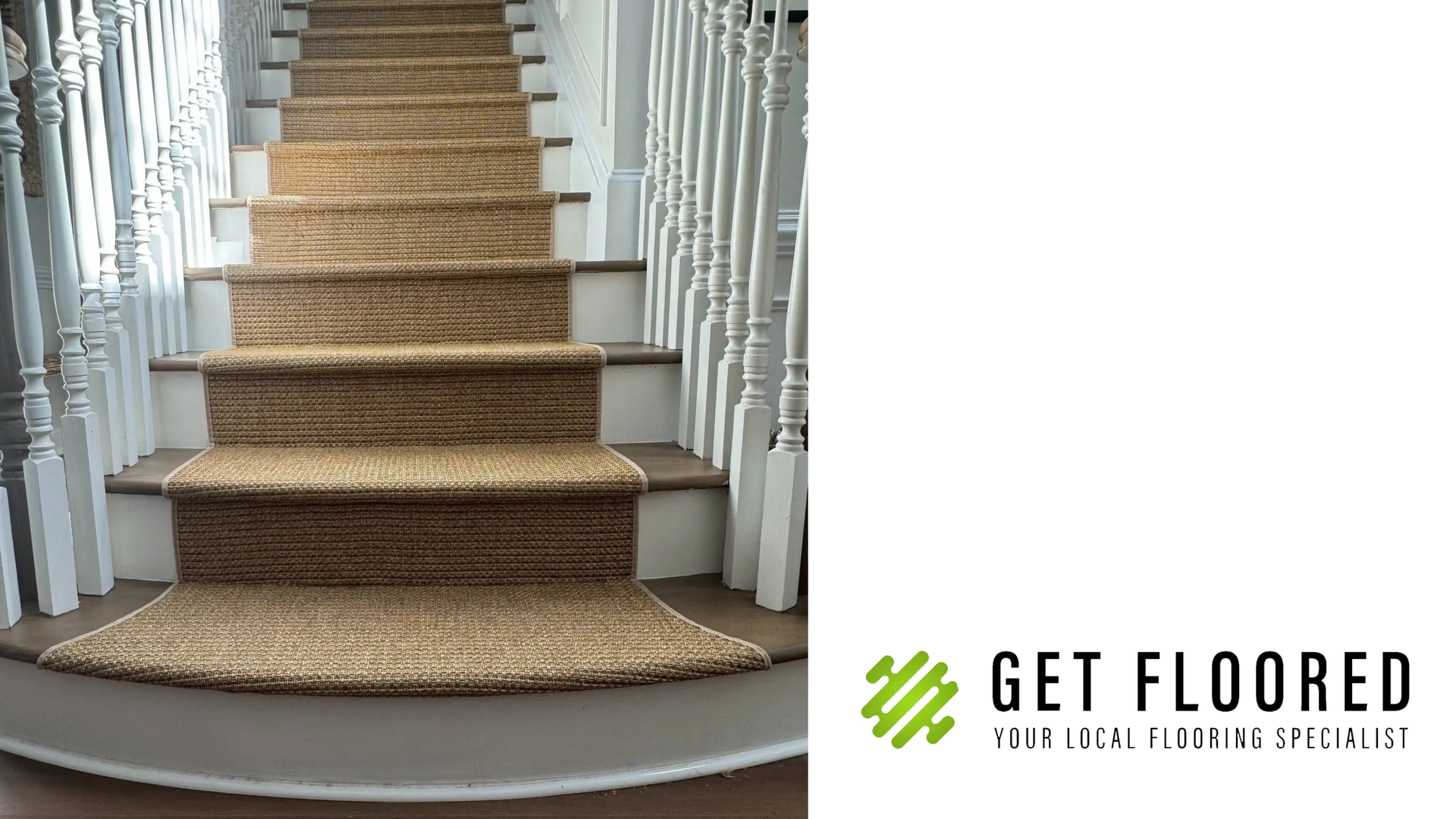 Carpet replacement on a staircase near Myrtle Beach, South Carolina (SC)