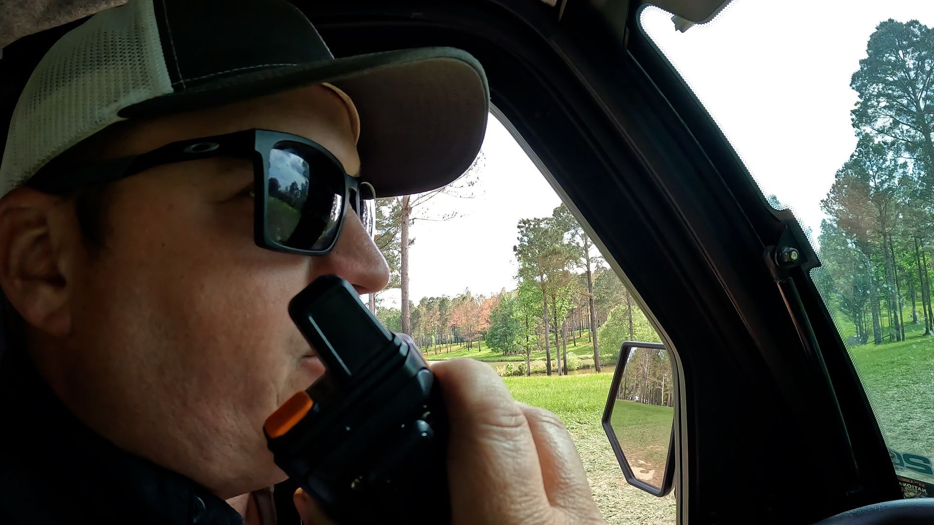 shotgun gear employee on the phone