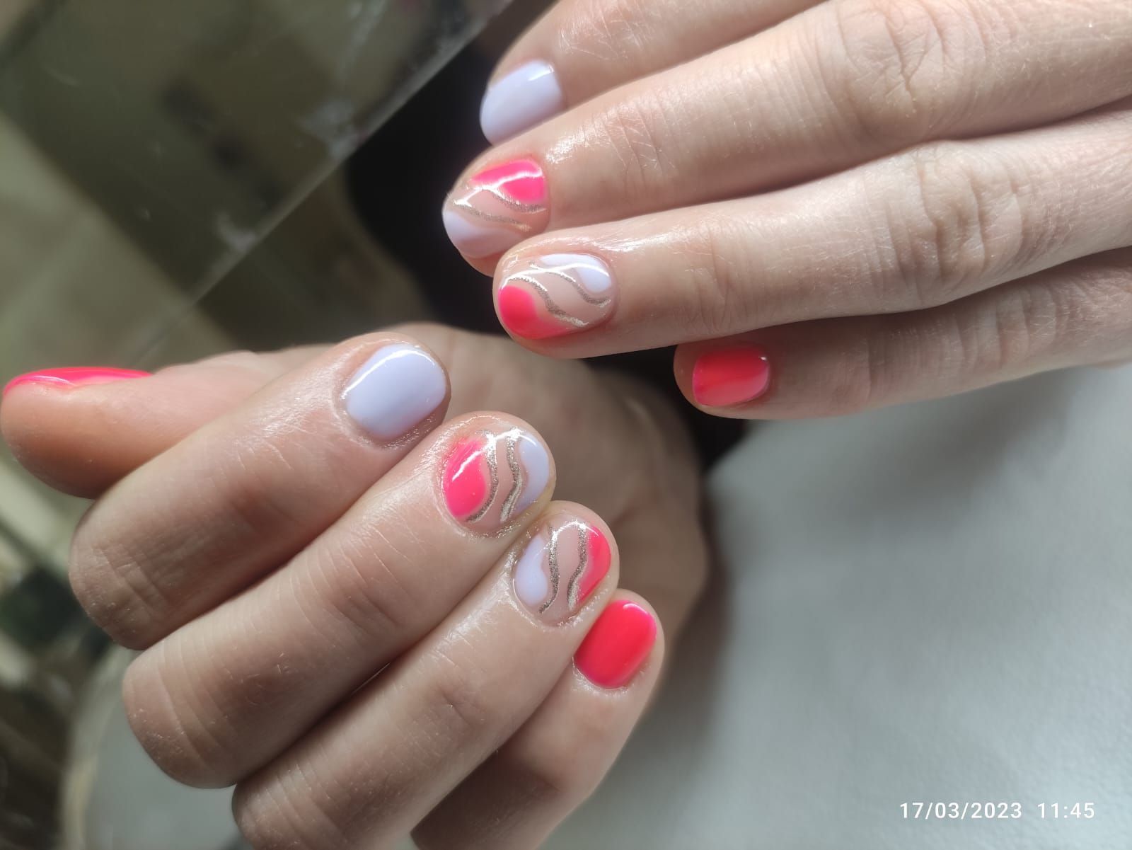 semipermanente rosa fluo