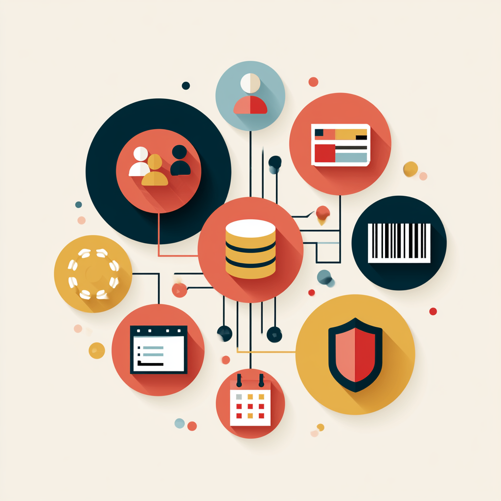 Professional minimalist illustration for a blog post about the EUDAMED European medical device datab