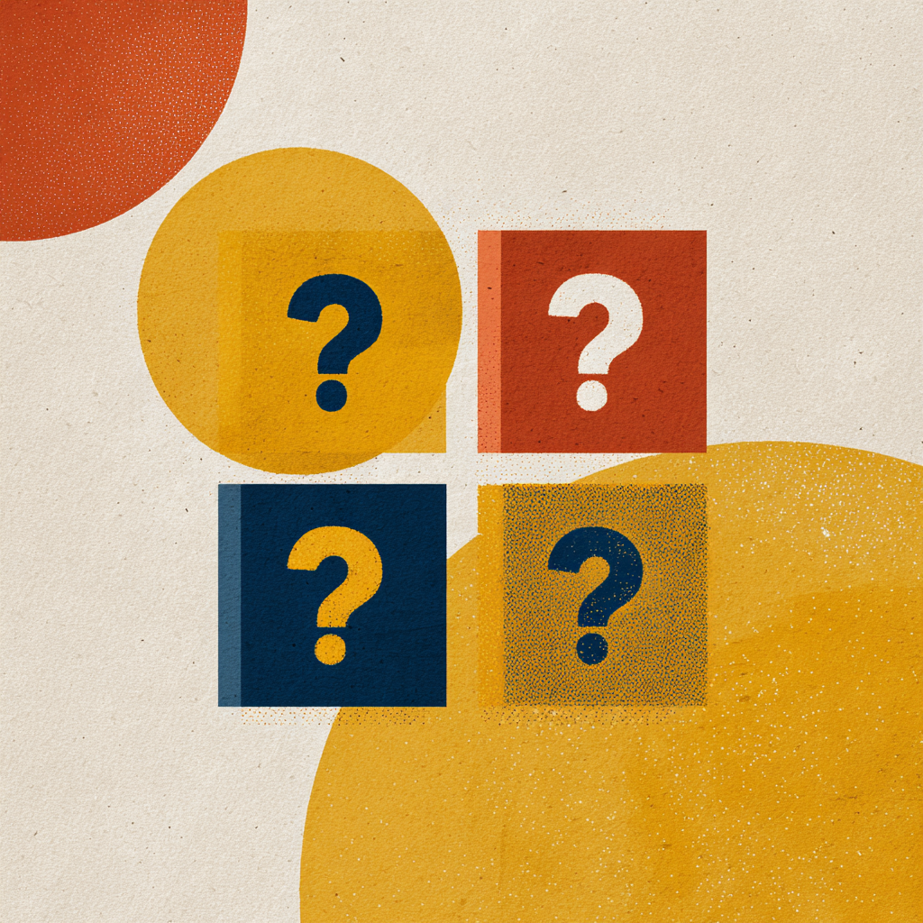 clean geometric shapes, with a subtle abstract seder plate silhouette integrated as a circular frame