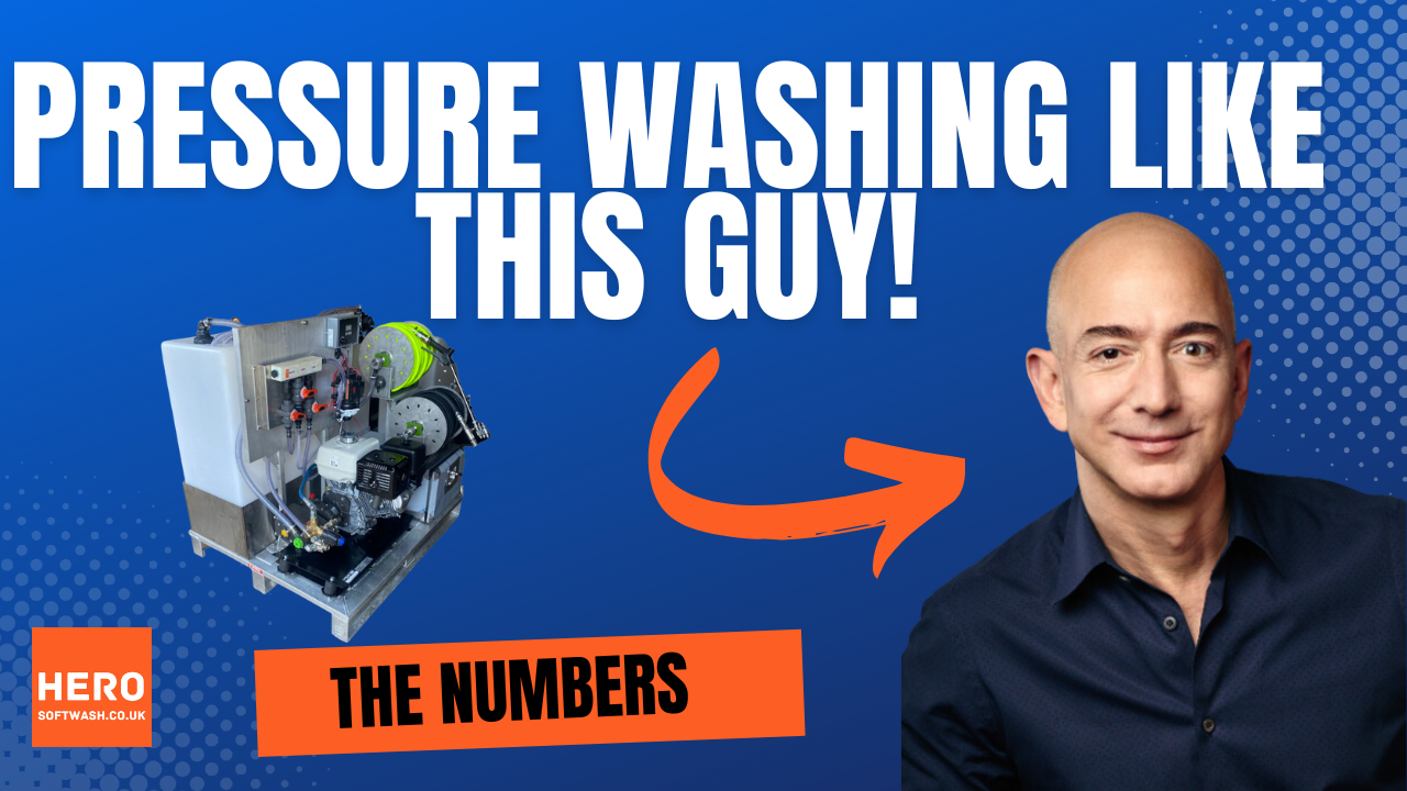 How to grow a pressure washing business like Jeff Bezos