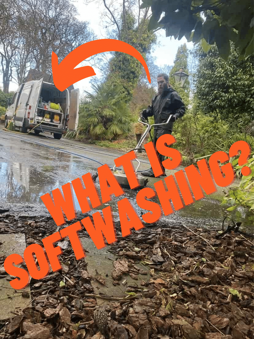 What is softwashing and how do you soft wash?
