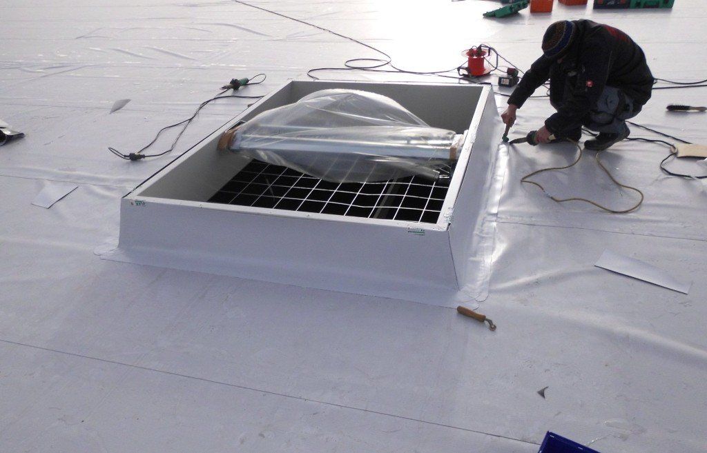 Sanierung Industriedach