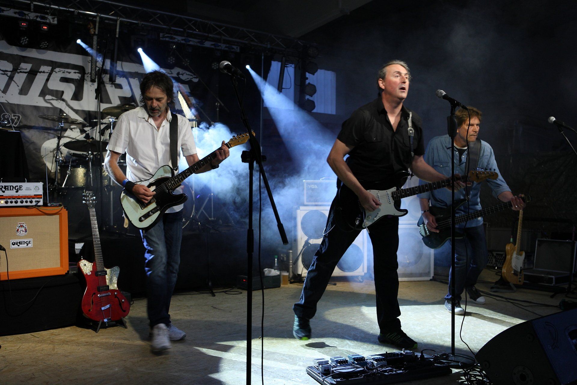 Band beim Firmenjubiläum von Dachdeckerei Hübler und Glatz GmbH