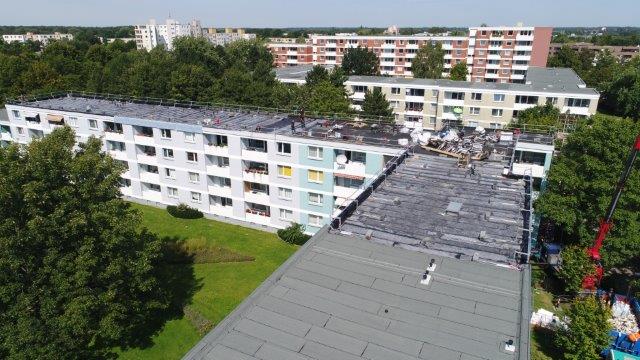 Dach vom Soka-Bau im Selkeweg in Braunschweig