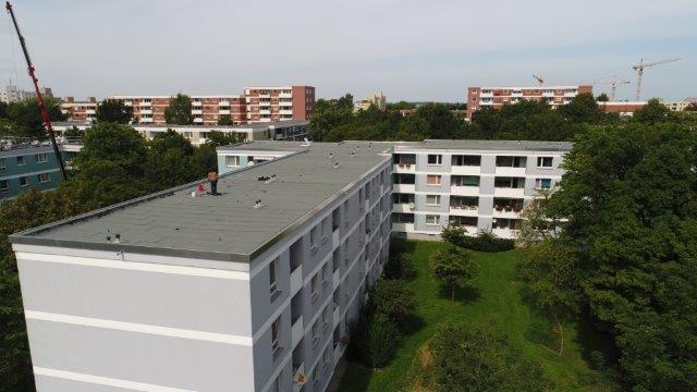 Dach vom Soka-Bau im Selkeweg in Braunschweig