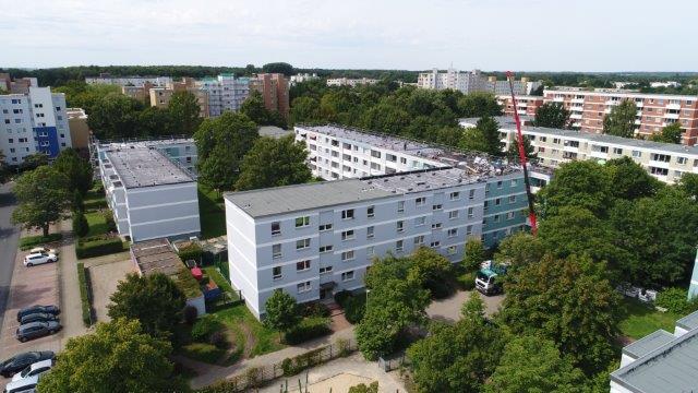 Dach vom Soka-Bau im Selkeweg in Braunschweig